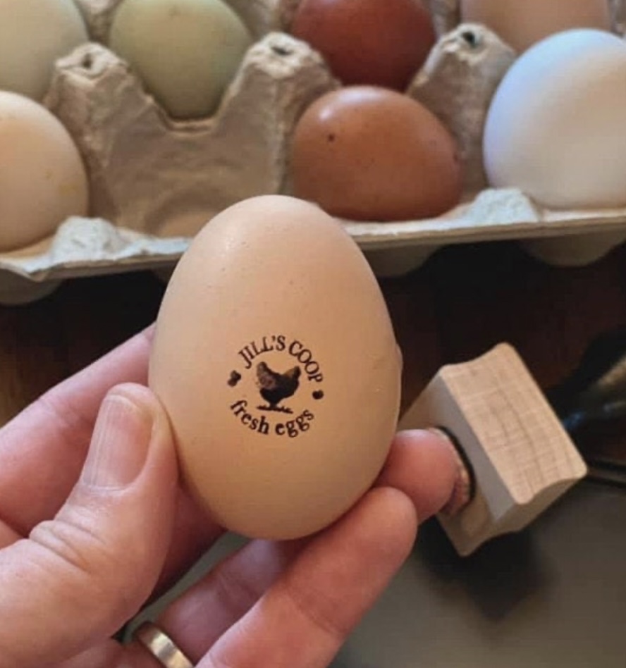 Customized Egg Stamps